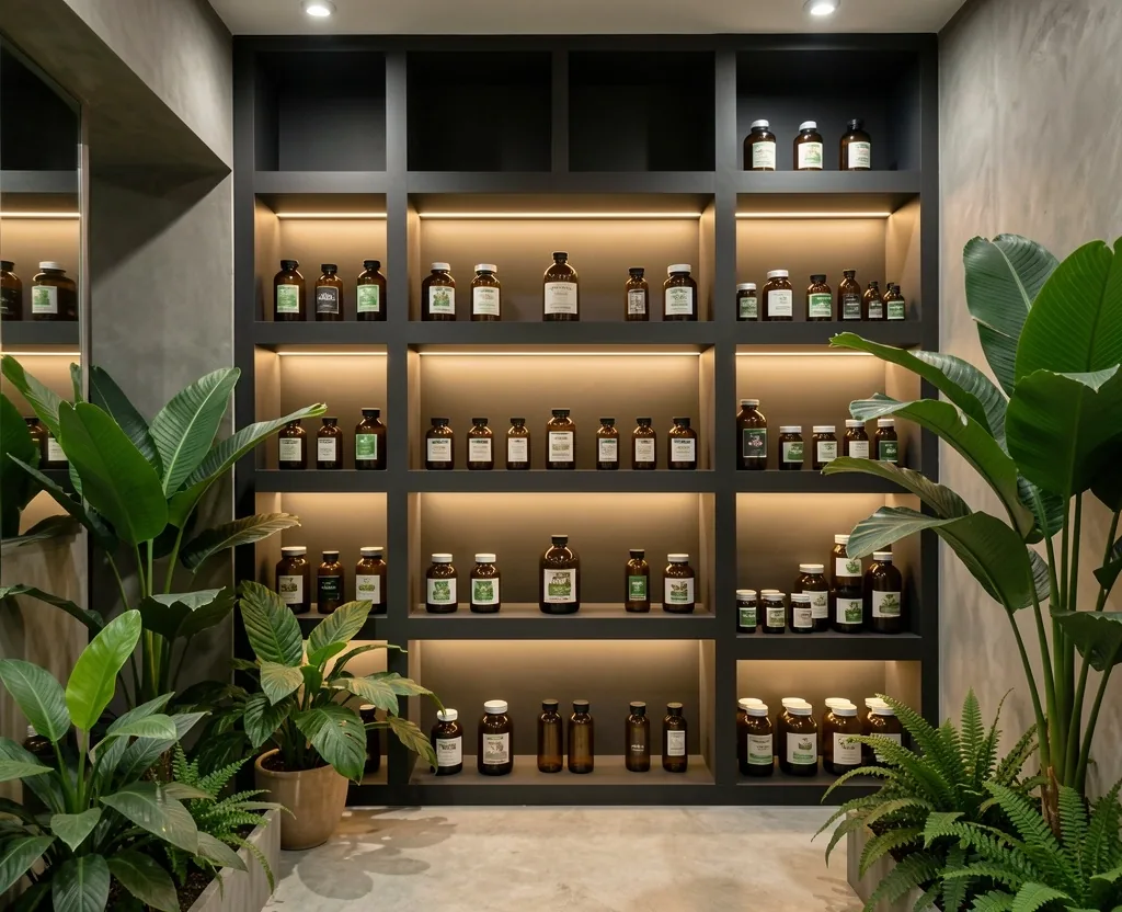 Bintang Pria wellness store interior in Semarang
