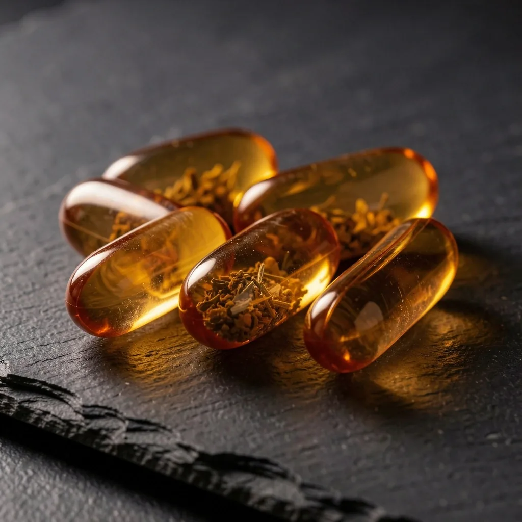 Men's vitamin formula capsules